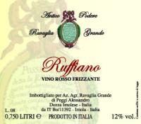 "Ruffiano" Vino Rosso Frizzante